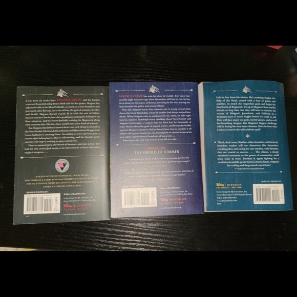 COPY - The Magnus Chase Series 3 volumes set - Picture 2 of 2